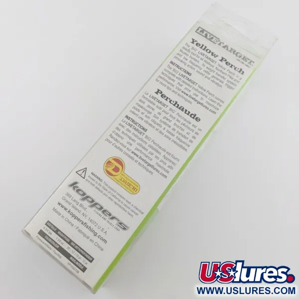 LIVE TARGET Yellow Perch, 35g, Yellow Perch, Diepduikende Plug #24236