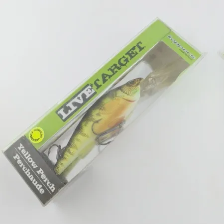 LIVE TARGET Yellow Perch, 35g, Yellow Perch, Diepduikende Plug #24236