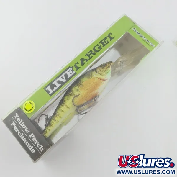 LIVE TARGET Yellow Perch, 35g, Yellow Perch, Diepduikende Plug #24236