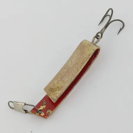 South Bend Super-Duper 503, Goud/Rood, 4,5g, Lepel #24239