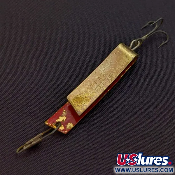 South Bend Super-Duper 503, Goud/Rood, 4,5g, Lepel #24239