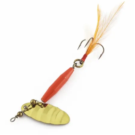 Worth #301, 9g, rood/zwart/goud, Spinner #24248