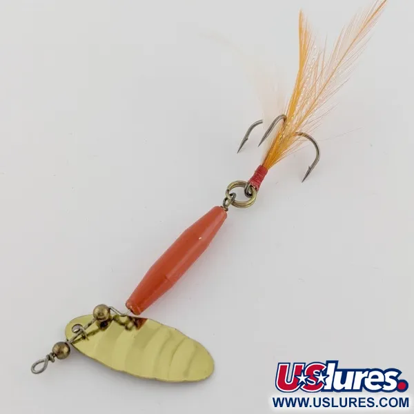 Worth #301, 9g, rood/zwart/goud, Spinner #24248