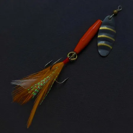 Worth #301, 9g, rood/zwart/goud, Spinner #24248