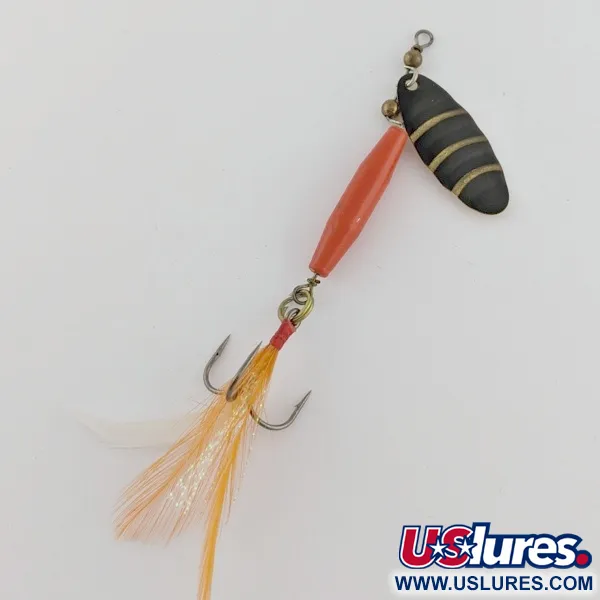 Worth #301, 9g, rood/zwart/goud, Spinner #24248