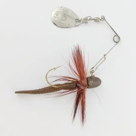 Bumble BEE Spinnerbait, 3,5g goud/nikkel, Micro-Spinnerbait #24249