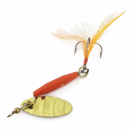 Worth #301, 9g rood/zwart/goud, spinner #24254