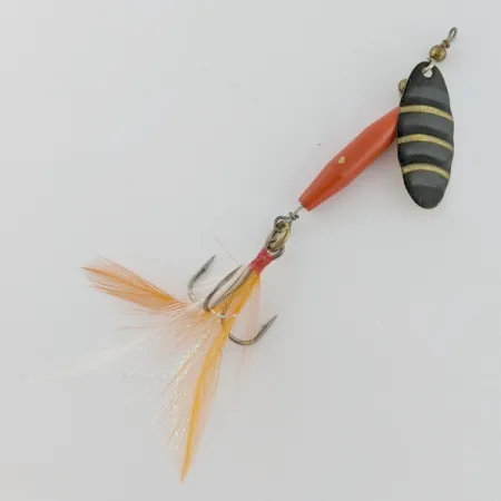 Worth #301, 9g rood/zwart/goud, spinner #24254