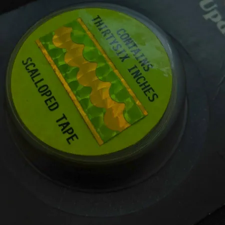 Witchcraft Witchstix, geel/groen hologram, geschulpte tape #24257