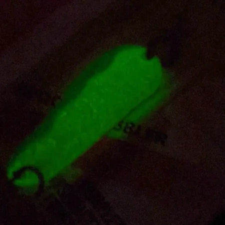 Luhr Jensen Alpena Diamond #31 Glow, 4g Glo-Flo Green streep, Lepel #24265