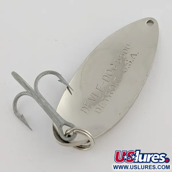 Eppinger Dardevle Devle Dog 5500 Detroit, Nikkel, 21g, Lepel #24271