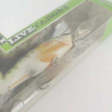 LiveTarget Yellow Perch 16, 90g, Yellow Perch, Dieplopende Plug #24273