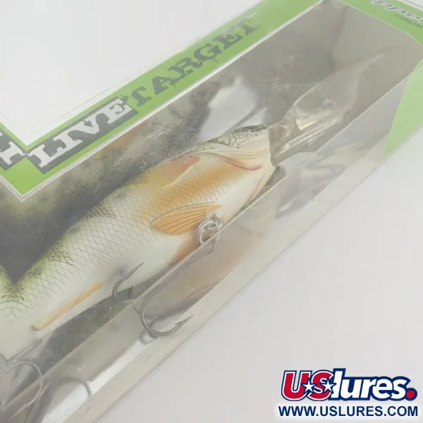 LiveTarget Yellow Perch 16, 90g, Yellow Perch, Dieplopende Plug #24273