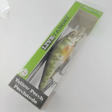 LiveTarget Yellow Perch 16, 90g, Yellow Perch, Dieplopende Plug #24273