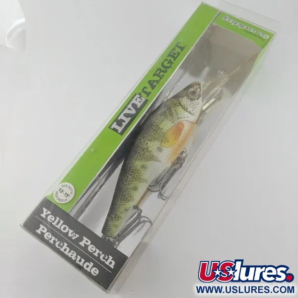 LiveTarget Yellow Perch 16, 90g, Yellow Perch, Dieplopende Plug #24273