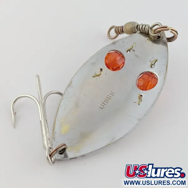 Gibbs Ruby Eye Wiggler, 25g zilver/rood, lepel #24277