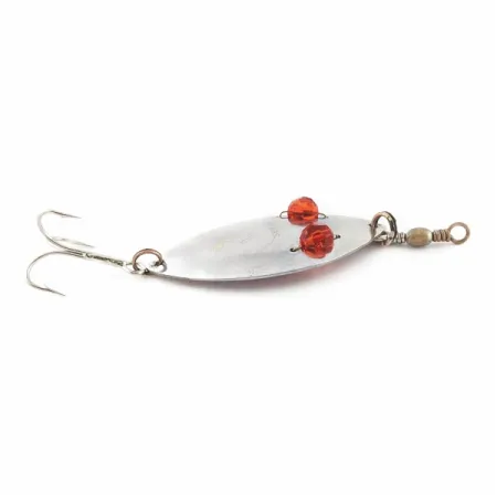 Gibbs Ruby Eye Wiggler, 25g zilver/rood, lepel #24277