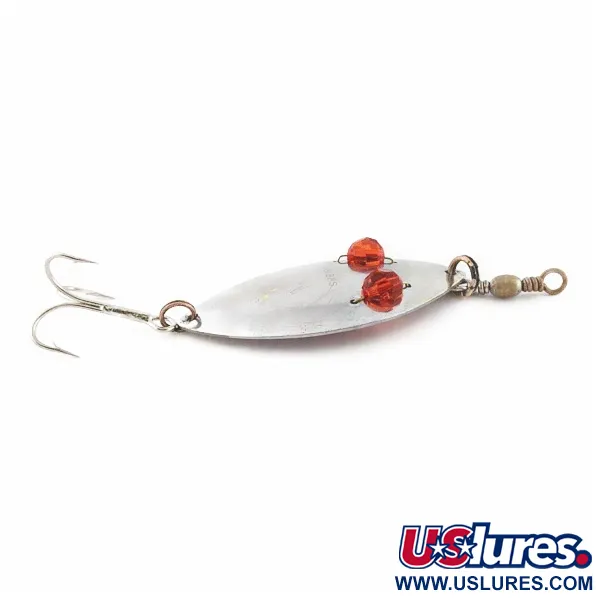 Gibbs Ruby Eye Wiggler, 25g zilver/rood, lepel #24277