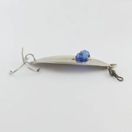 Hofschneider Red Eye Wiggler, zilver/messing, 25g, lepel #24287