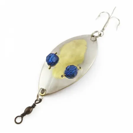 Hofschneider Red Eye Wiggler, zilver/messing, 25g, lepel #24287