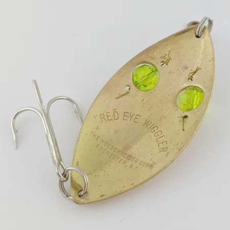 Hofschneider Red Eye Wiggler, 25g goud/groen, Lepel #24288