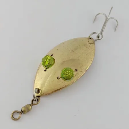 Hofschneider Red Eye Wiggler, 25g goud/groen, Lepel #24288