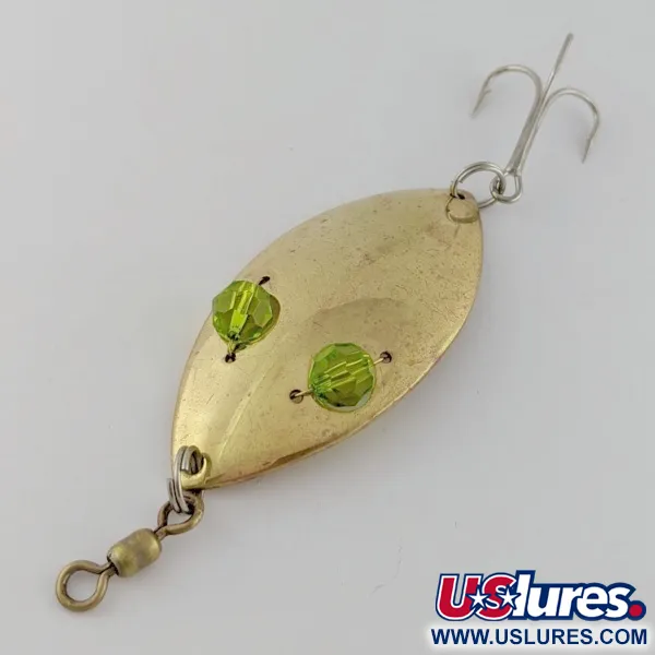 Hofschneider Red Eye Wiggler, 25g goud/groen, Lepel #24288