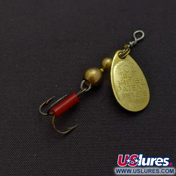 Mepps Aglia 0, 2,5g Goud, Spinner #24289