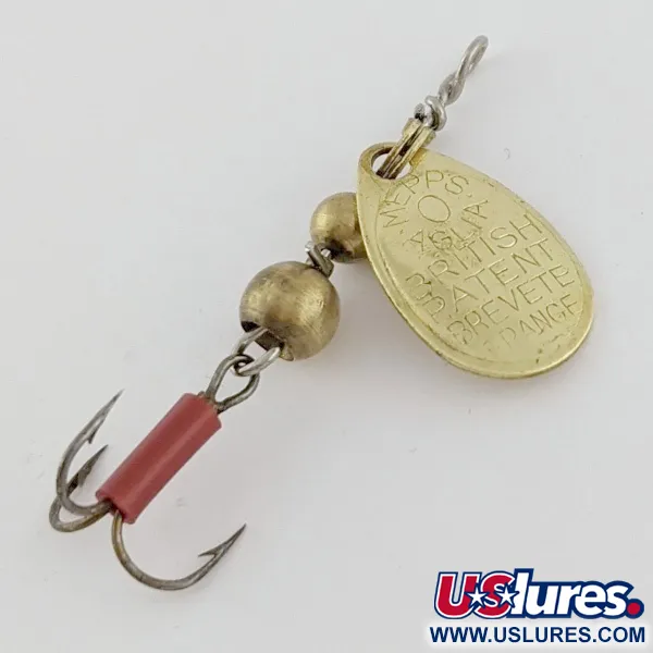 Mepps Aglia 0, 2,5g Goud, Spinner #24289
