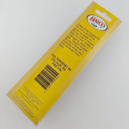 Halco Poltergeist 80, 17g Fire Fin, Diepduikende Plug #24305