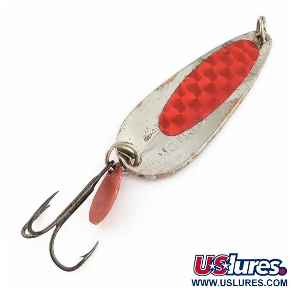 Les Davis Hotrod, 14g, nikkel/rood, Lepel #24306