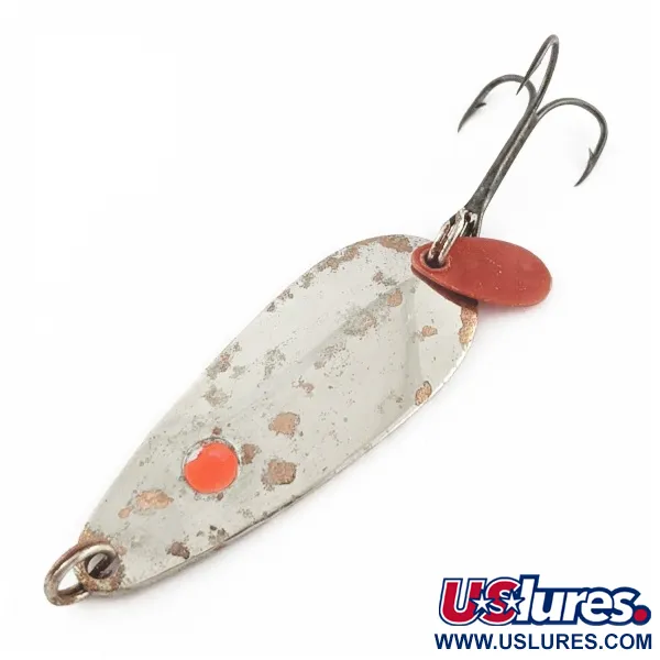 Les Davis Hotrod, 14g, nikkel/rood, Lepel #24306