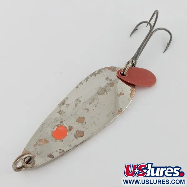 Les Davis Hotrod, 14g, nikkel/rood, Lepel #24306