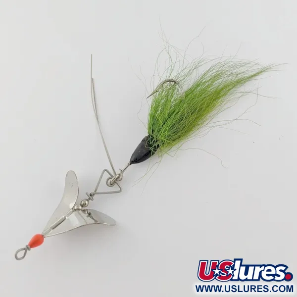 Blue Fox Floyds Buzzer, 14g Groene Haarstaart, Topwater #24307