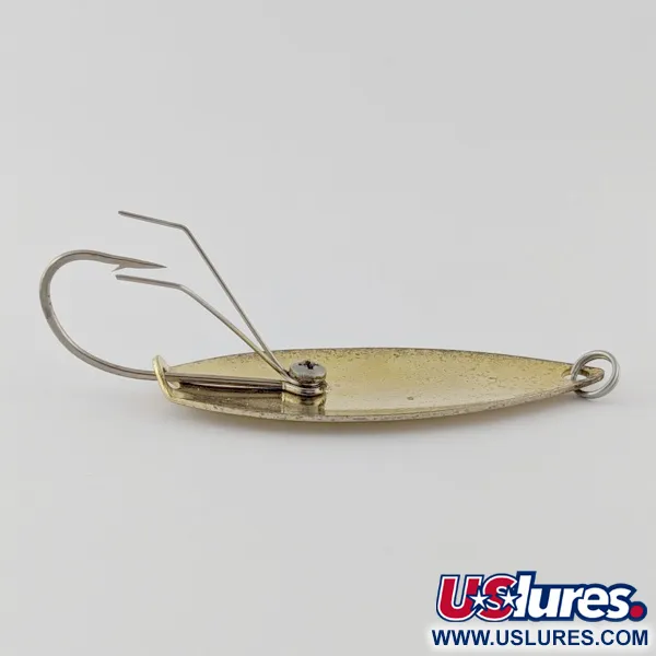 Captain Mike's Aqua Dream Weedless Aqua Dream, 12g Goud / geel schubbenpatroon, Lepel #24317