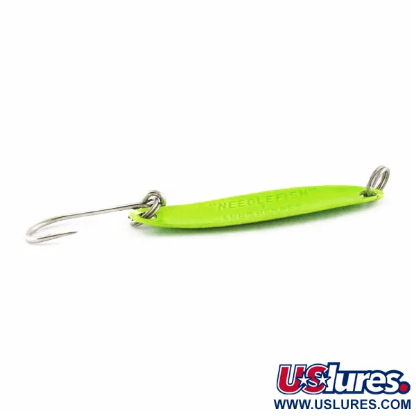 Luhr Jensen Needlefish 1, 2g Groen, Lepel #24324