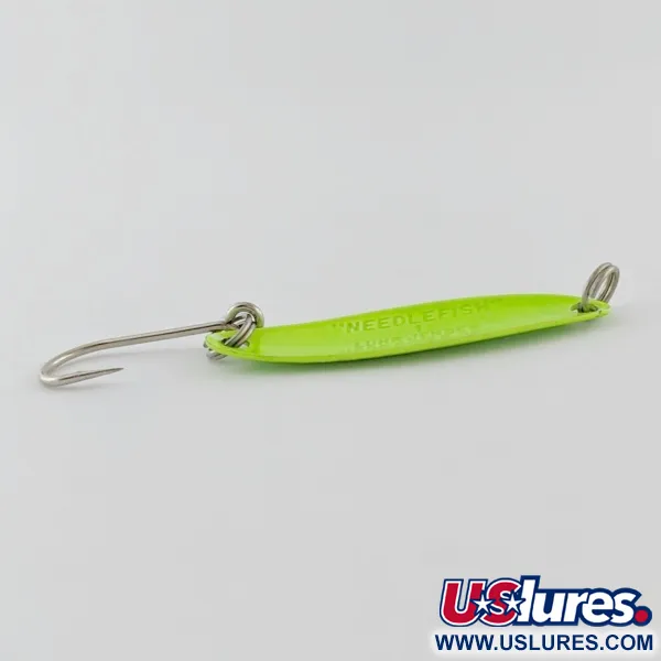 Luhr Jensen Needlefish 1, 2g Groen, Lepel #24324
