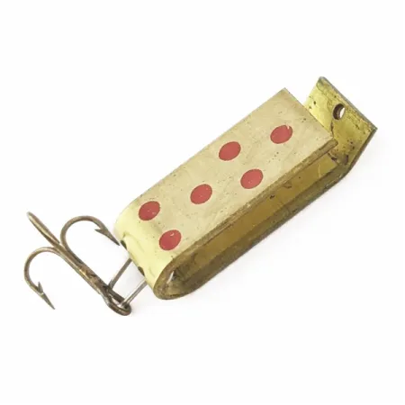 Jake's Lures Lil Jake, 1/3oz goud/rood, lepel #24326