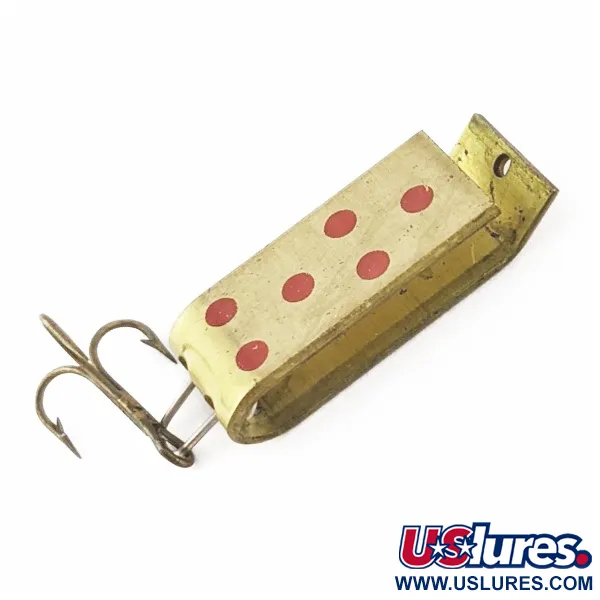 Jake's Lures Lil Jake, 1/3oz goud/rood, lepel #24326
