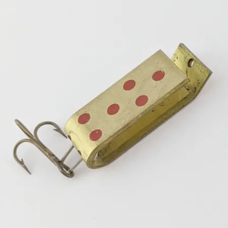 Jake's Lures Lil Jake, 1/3oz goud/rood, lepel #24326