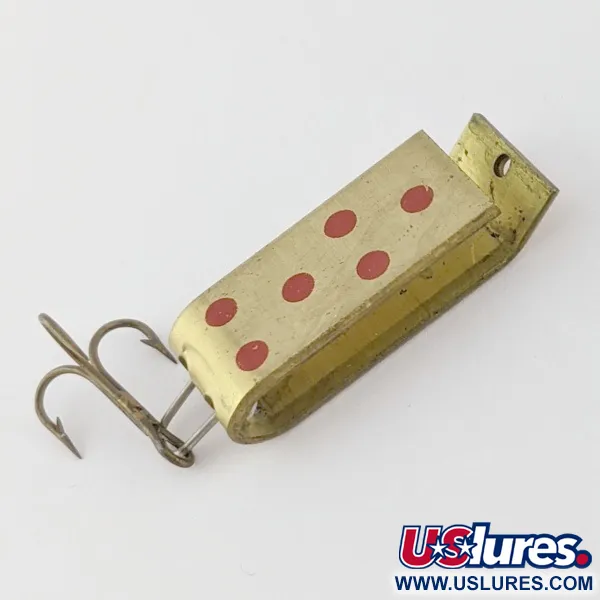 Jake's Lures Lil Jake, 1/3oz goud/rood, lepel #24326