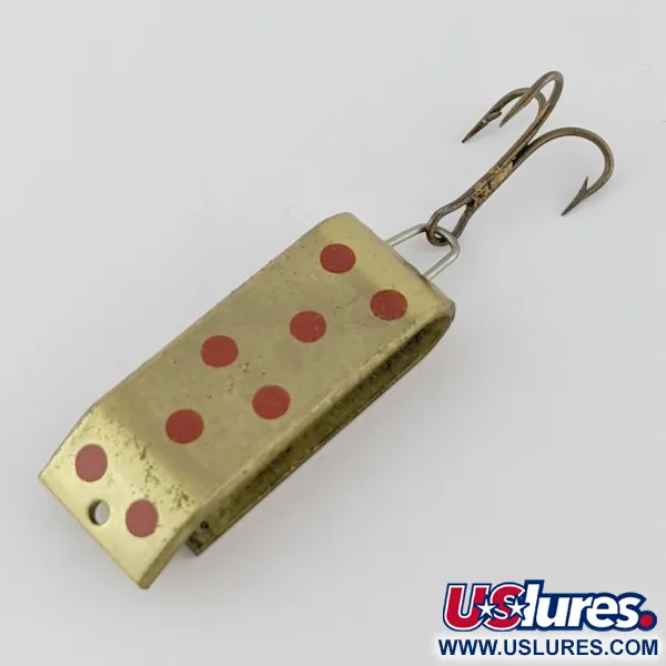 Jake's Lures Lil Jake, 1/3oz goud/rood, lepel #24326