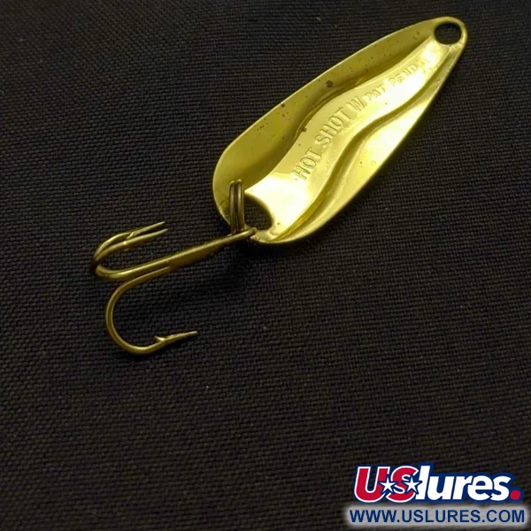 Luhr Jensen Hot Shot W, 1,3g Goud, Lepel #24334