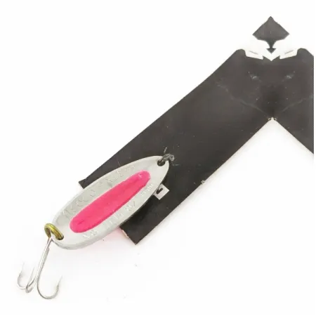 Nebco Pixee, 7g Nikkel / Rood UV Glow, Lepel #24353