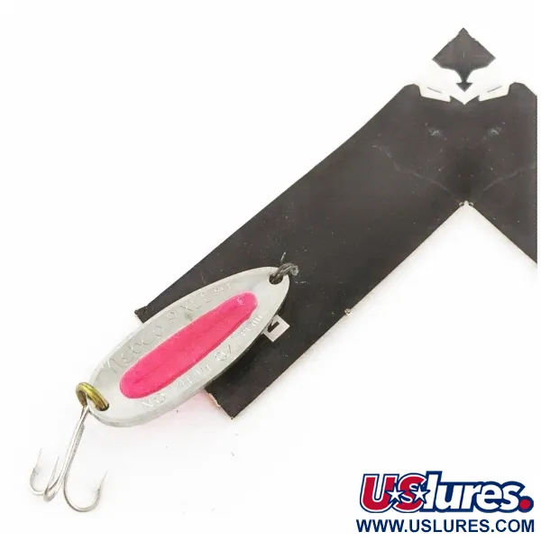 Nebco Pixee, 7g Nikkel / Rood UV Glow, Lepel #24353