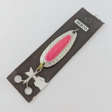 Nebco Pixee, 7g Nikkel / Rood UV Glow, Lepel #24353