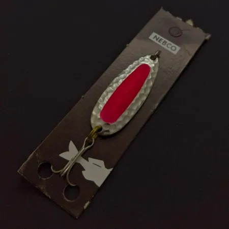 Nebco Pixee, 7g Nikkel / Rood UV Glow, Lepel #24353