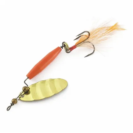 Worth #301, 9g rood/zwart/goud, spinner #24357