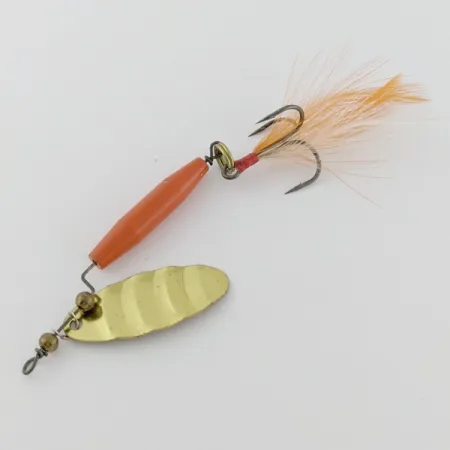 Worth #301, 9g rood/zwart/goud, spinner #24357