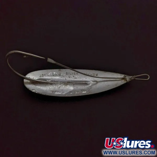 Johnson Silver Minnow Weedless, 21g Zilver, Lepel #24375